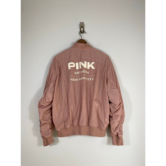 Victoria’s Secret PINK Windbreaker Bomber Jacket & Shorts Set – Size Small - Picture 3 of 12